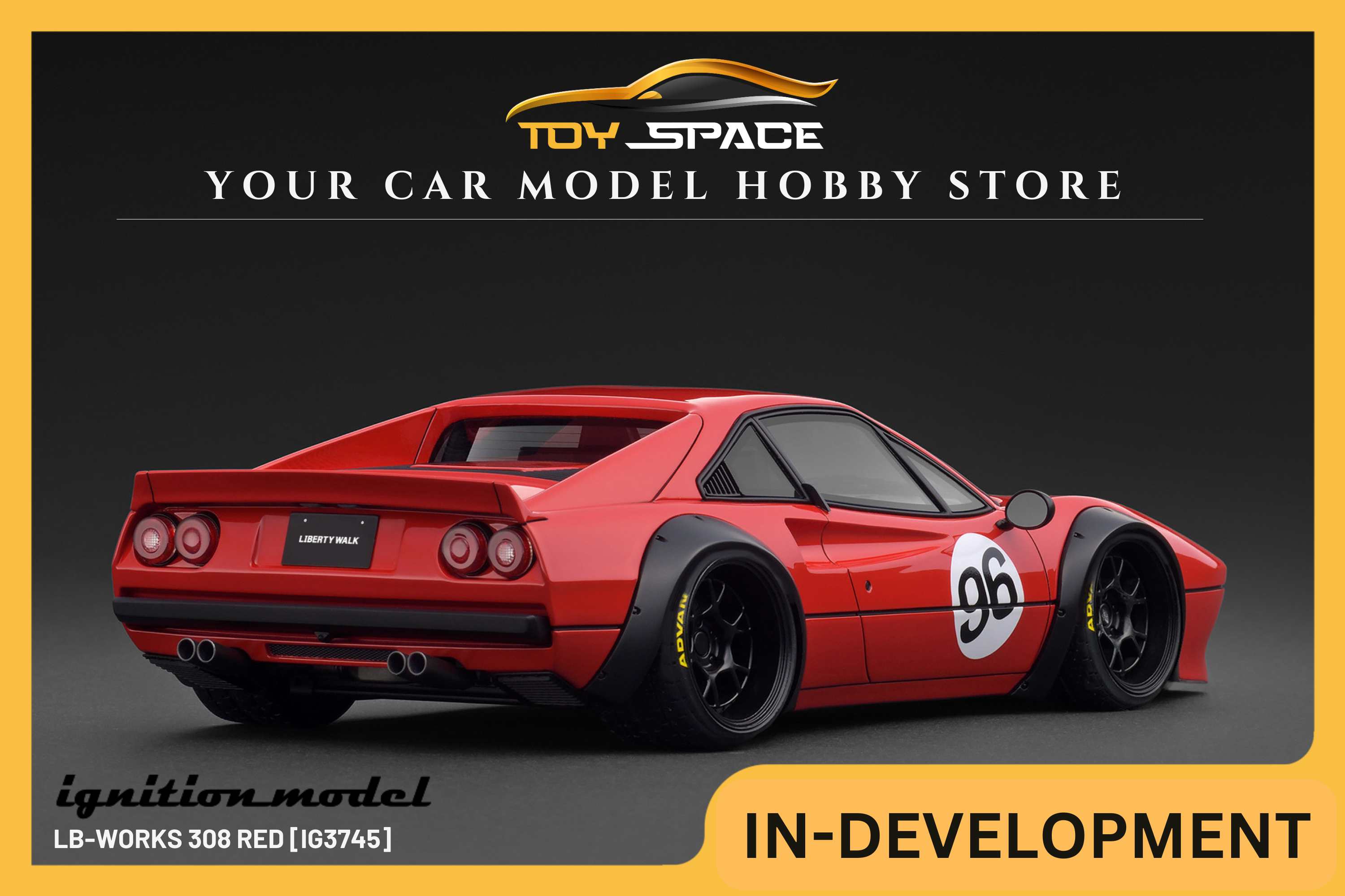 [IGNITION MODEL] 1:18 LB-Works 308 Red [IG3745]