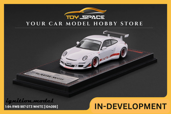 [IGNITION MODEL] 1:64 RWB 997 GT3 White [IG4099]