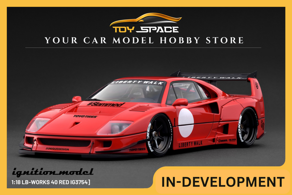 [IGNITION MODEL] 1:18 LB-Works 40 Red IG3754]