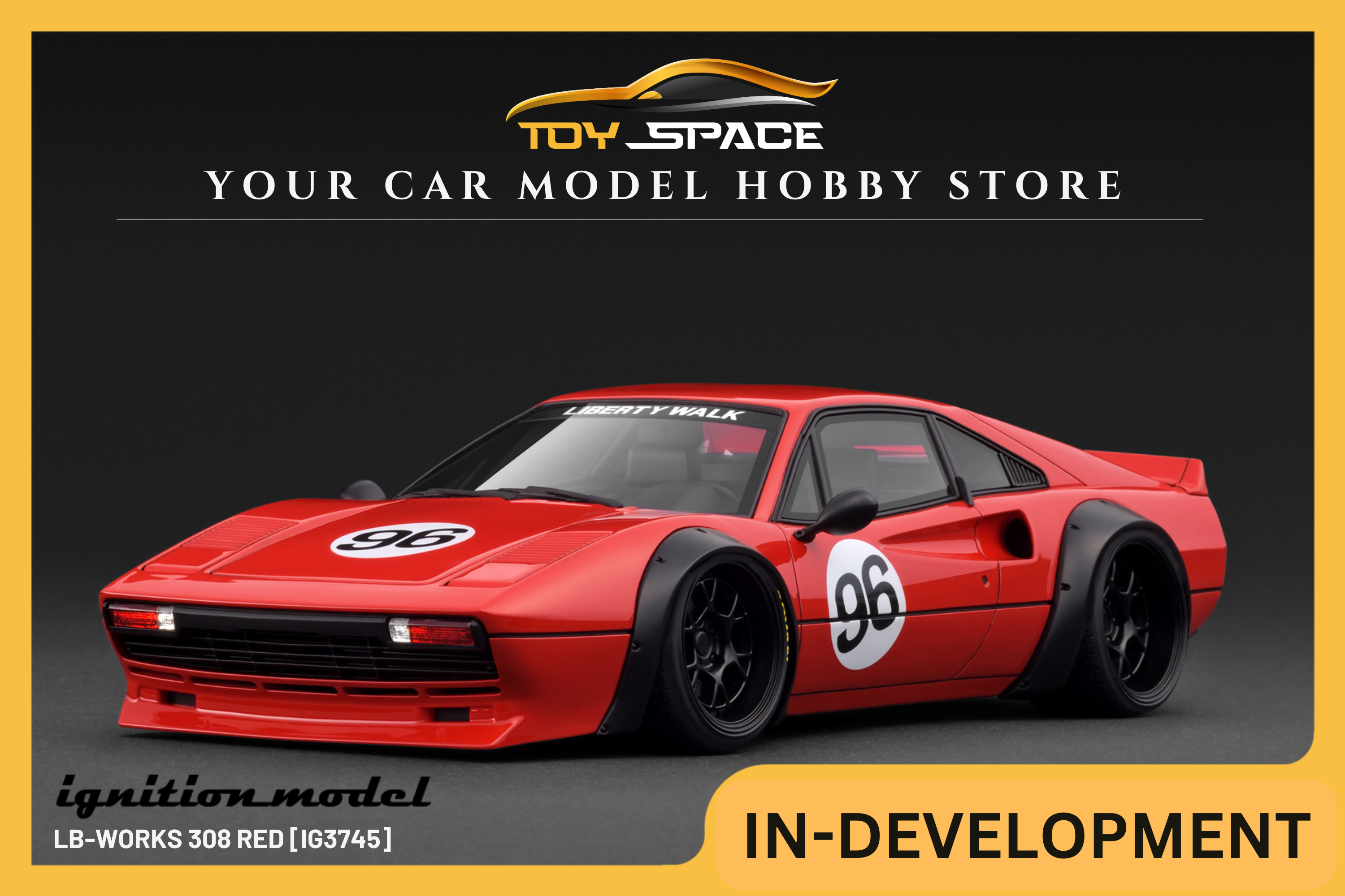[IGNITION MODEL] 1:18 LB-Works 308 Red [IG3745]