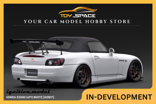 [IGNITION MODEL] 1:18 Honda S2000 (AP1) White [IG3917]