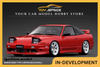 [IGNITION MODEL] 1:18 Nissan 180SX Type X (RPS13) Red [IG3764]