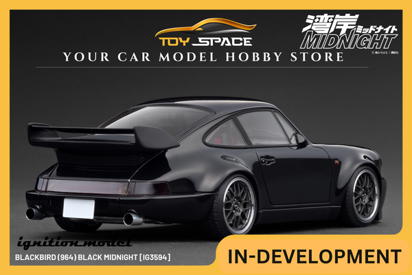 [IGNITION MODEL] 1:18 Blackbird (964) Black MIDNIGHT [IG3594]