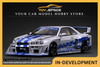 [IGNITION MODEL] 1:18 LB-ER34 Super Silhouette Skyline Silver [IG4136]