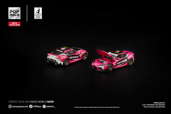 [POP RACE] 1:64 Pandem GR Supra FDJ2 Valentina Piaz