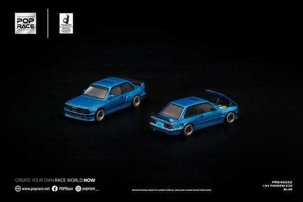 [POP RACE] 1:64 Pandem E30 Blue