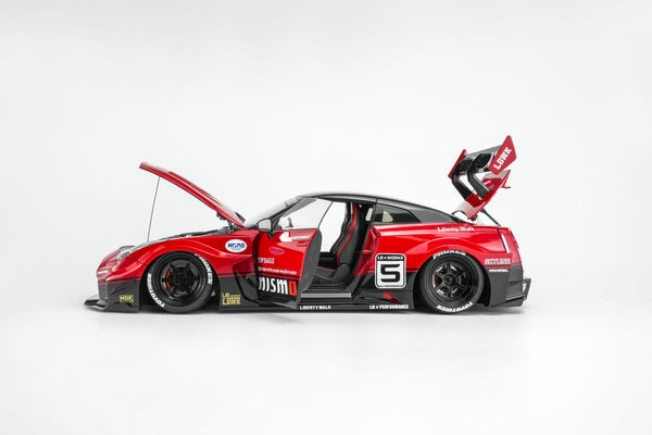 [MOTORHELIX] 1:18 LB-Silhouette 35GTR Red/Black