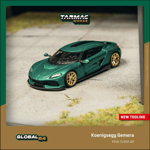 [TARMAC WORKS] 1:64 Koenigsegg Gemera Green