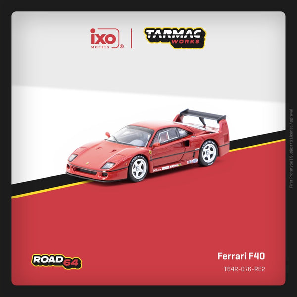 [TARMAC WORKS] 1:64 Ferrari F40 Red