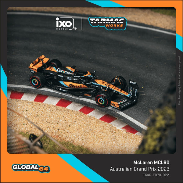 [TARMAC WORKS] 1:64 McLaren MCL60 Australian Grand Prix 2023 Oscar Piastri