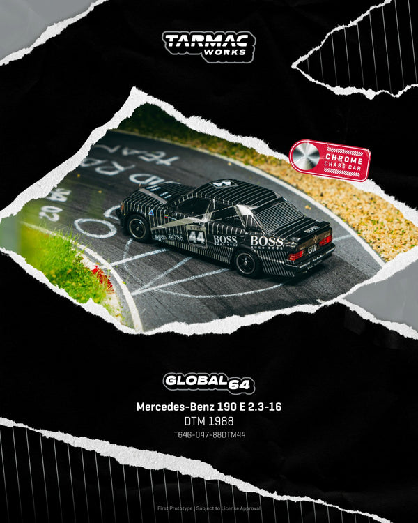[TARMAC WORKS] 1:64 Mercedes-Benz 190 E 2.3-16 DTM 1988 Johnny Cecotto