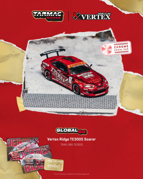 [TARMAC WORKS] 1:64 Vertex Ridge TE3005 Soarer