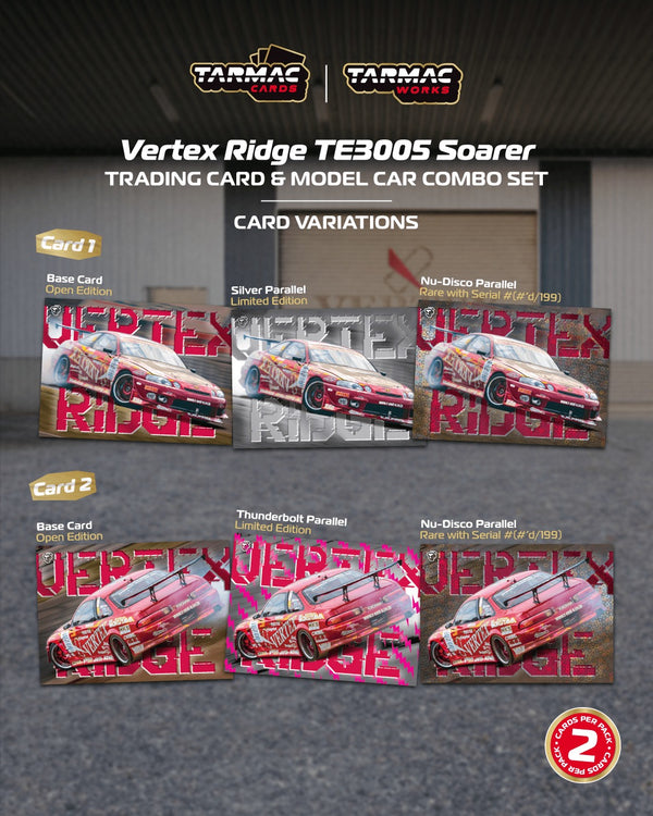 [TARMAC WORKS] 1:64 Vertex Ridge TE3005 Soarer