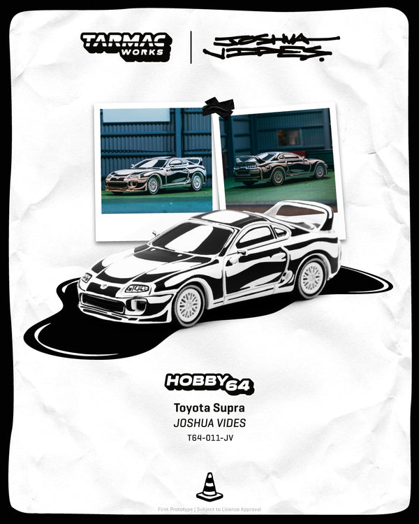 [TARMAC WORKS] 1:64 Toyota Supra - Designed by JOSHUA VIDES