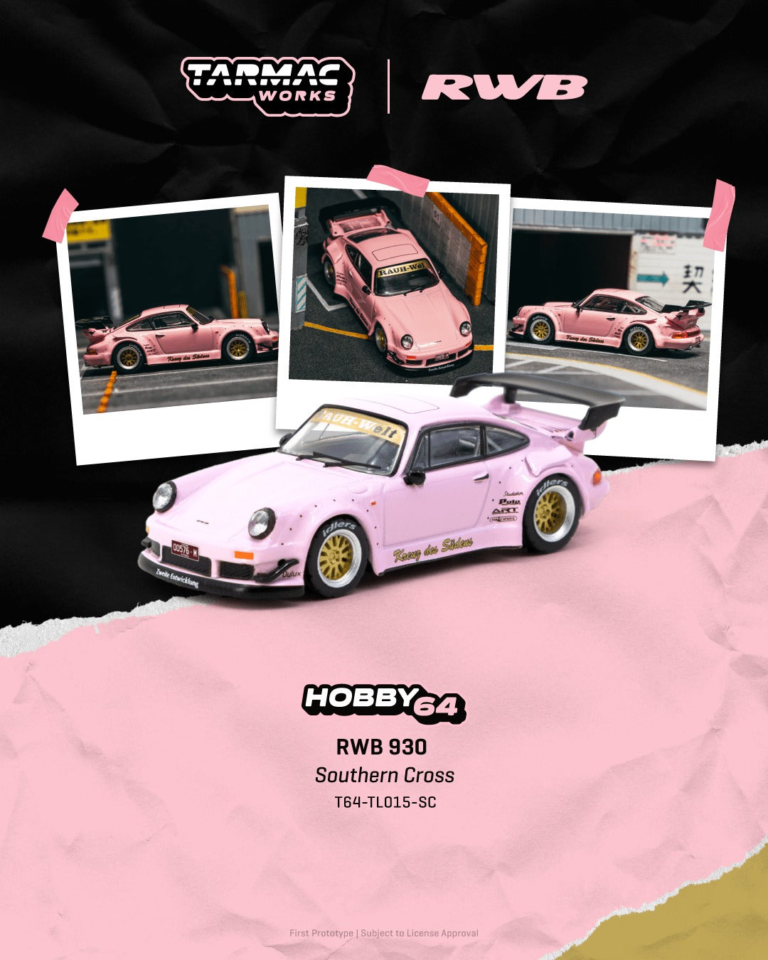[TARMAC WORKS] 1:64 RWB 930 Southern Cross