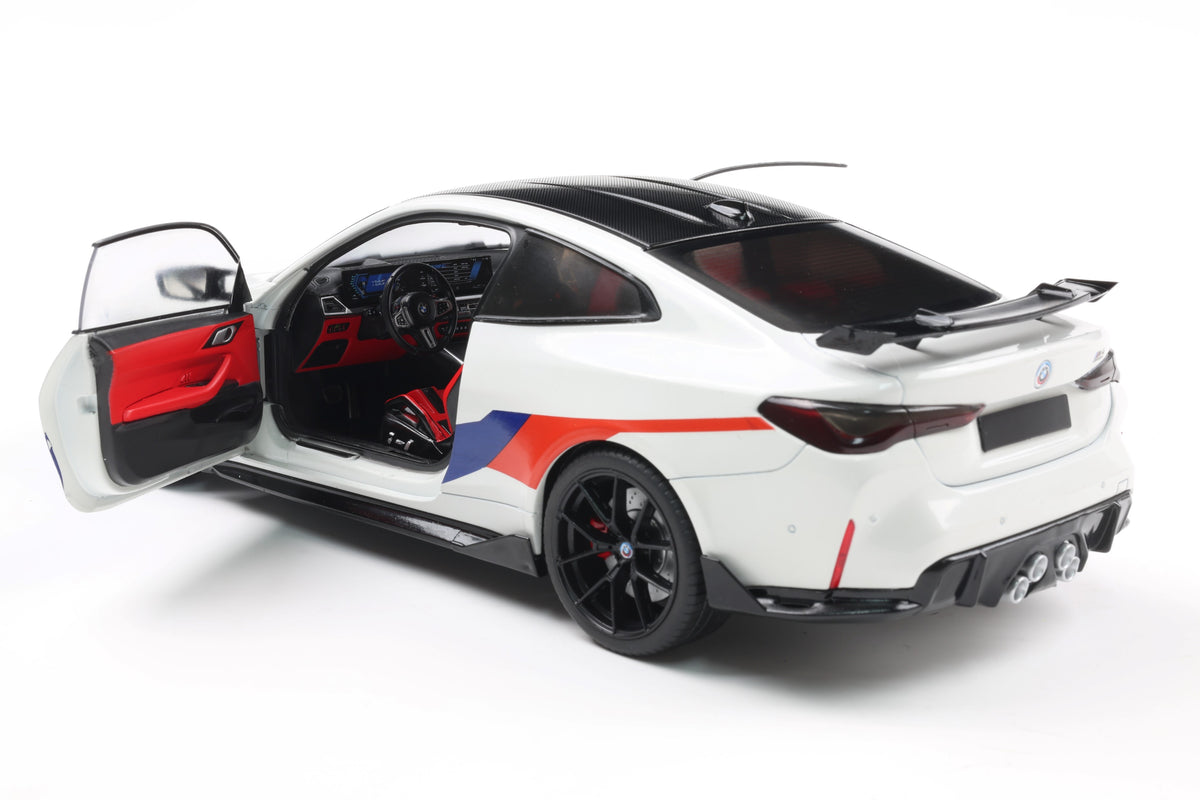 [SOLIDO] 1:18 BMW M4 Performance Parts White & M Deco 2025