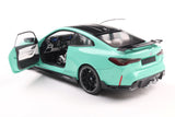 [SOLIDO] 1:18 BMW M4 Performance Parts Solido Works Turquoise 2025