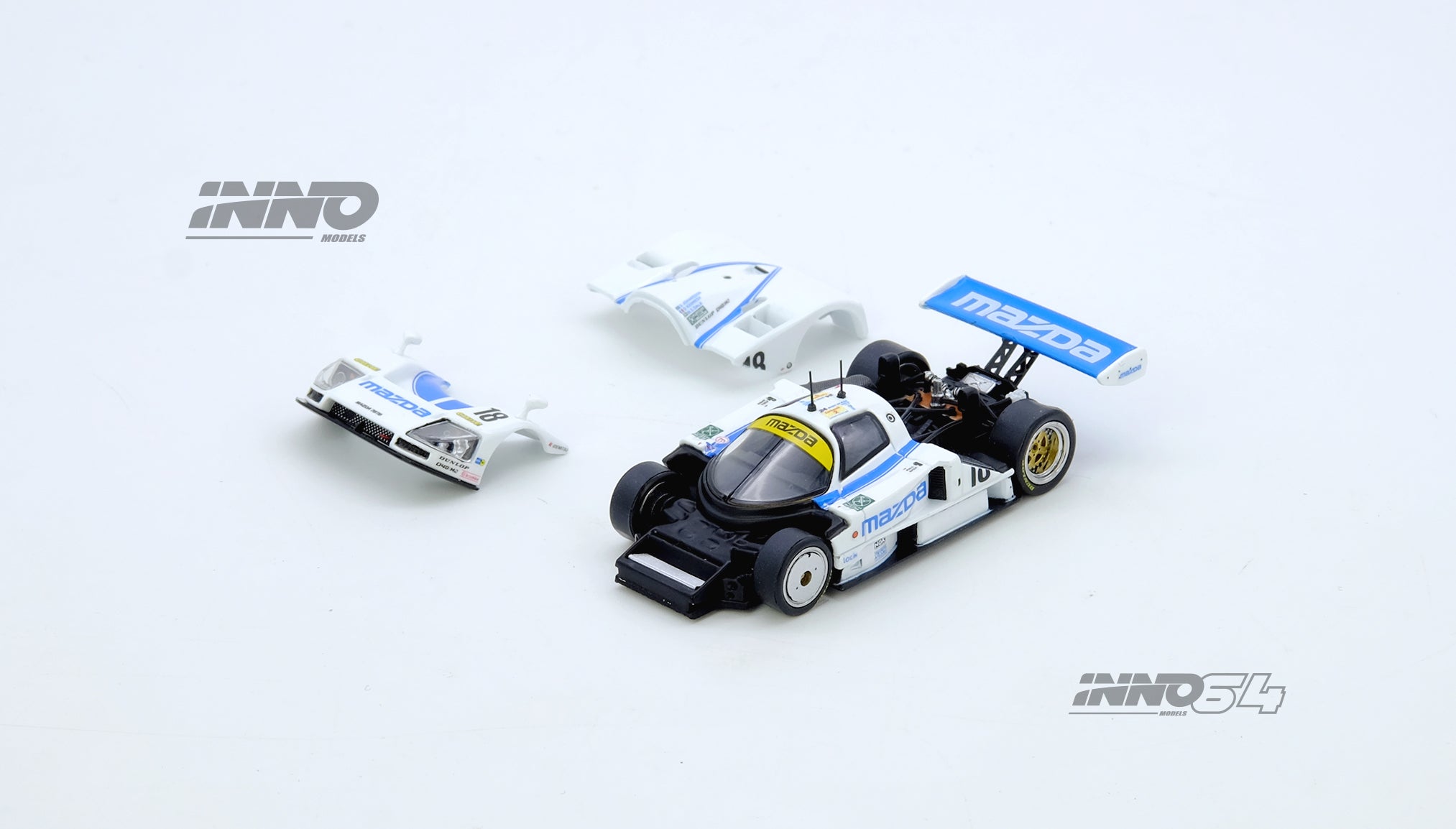 [INNO64] Mazda 787B No.18 59th 24 Hours Le Mans 1991 - Toy Space Diecast Online Store Singapore