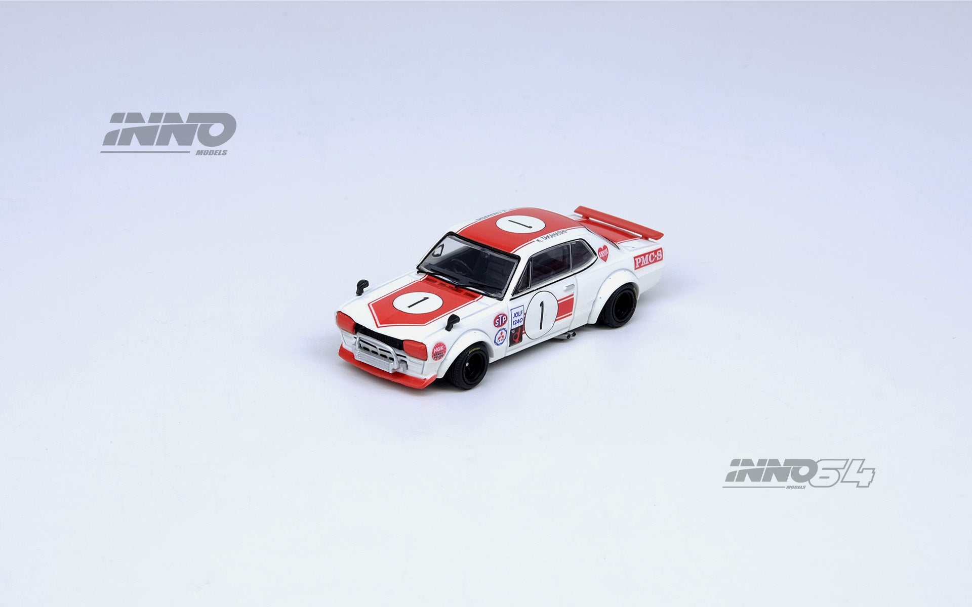 [INNO64] Nissan Skyline 2000 GT-R KPGC10 #1 Takahashi Kunimitsu Fuji Masters 250KM 1971