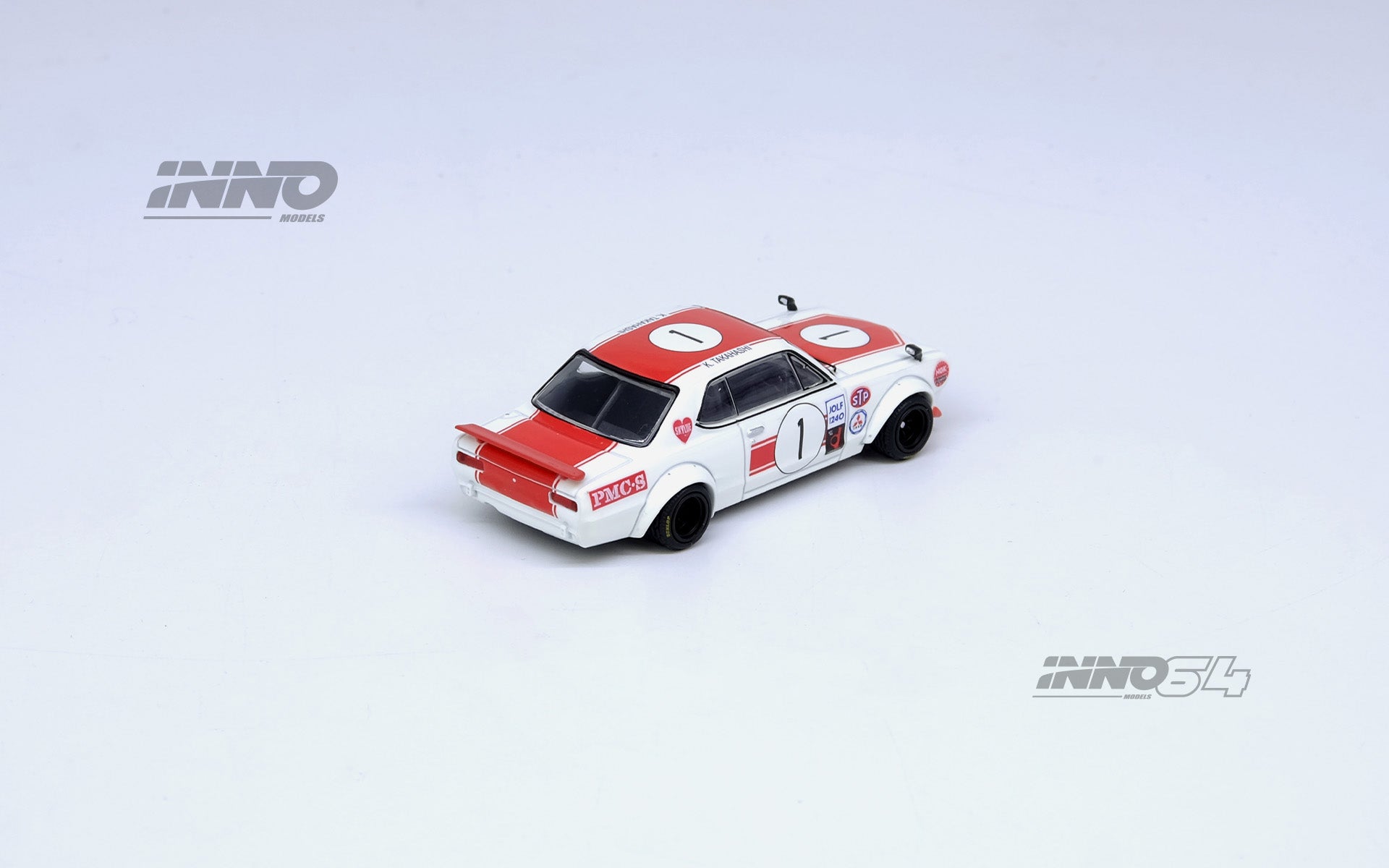 [INNO64] Nissan Skyline 2000 GT-R KPGC10 #1 Takahashi Kunimitsu Fuji Masters 250KM 1971