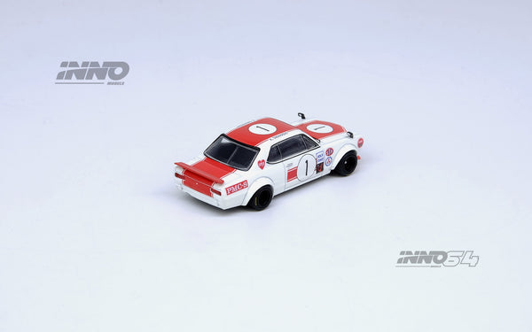 [INNO64] Nissan Skyline 2000 GT-R KPGC10 #1 Takahashi Kunimitsu Fuji Masters 250KM 1971