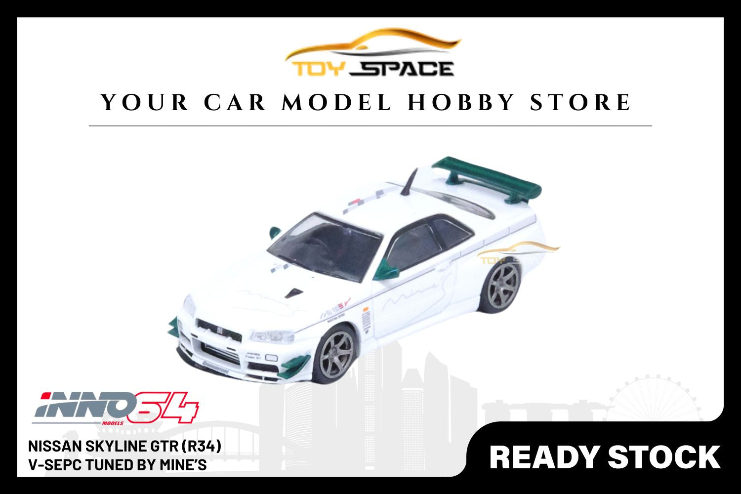 [INNO64] Nissan Skyline GT-R (R34) V-SPEC Tuned by 