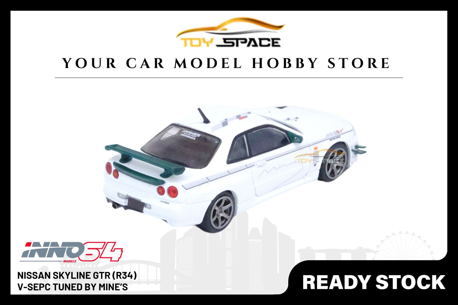 [INNO64] Nissan Skyline GT-R (R34) V-SPEC Tuned by 