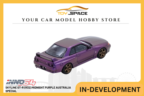 [INNO64] Skyline GT-R (R32) Midnight Purple Australia Special