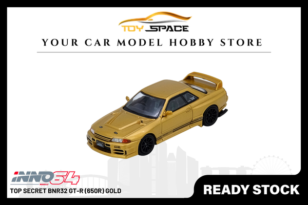 [INNO64] Top Secret BNR32 GT-R (650R) Gold