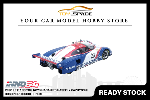 [INNO64] R89C LE MANS 1989 No23 Masahiro Hasemi / Kazuyoshi Hoshino / Toshio Suzuki