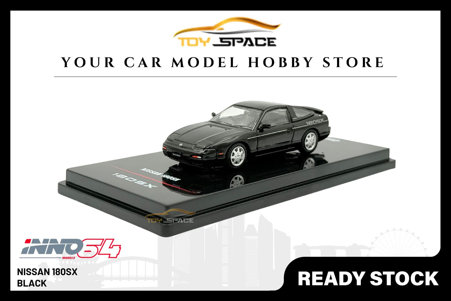 [INNO64] Nissan 180SX - Black