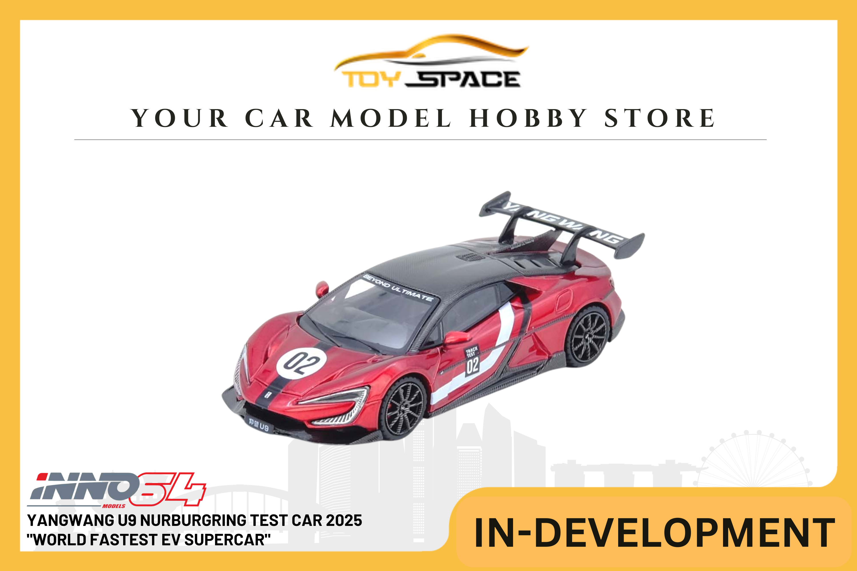 [INNO64] Yangwang U9 Nurburgring Test Car 2025 