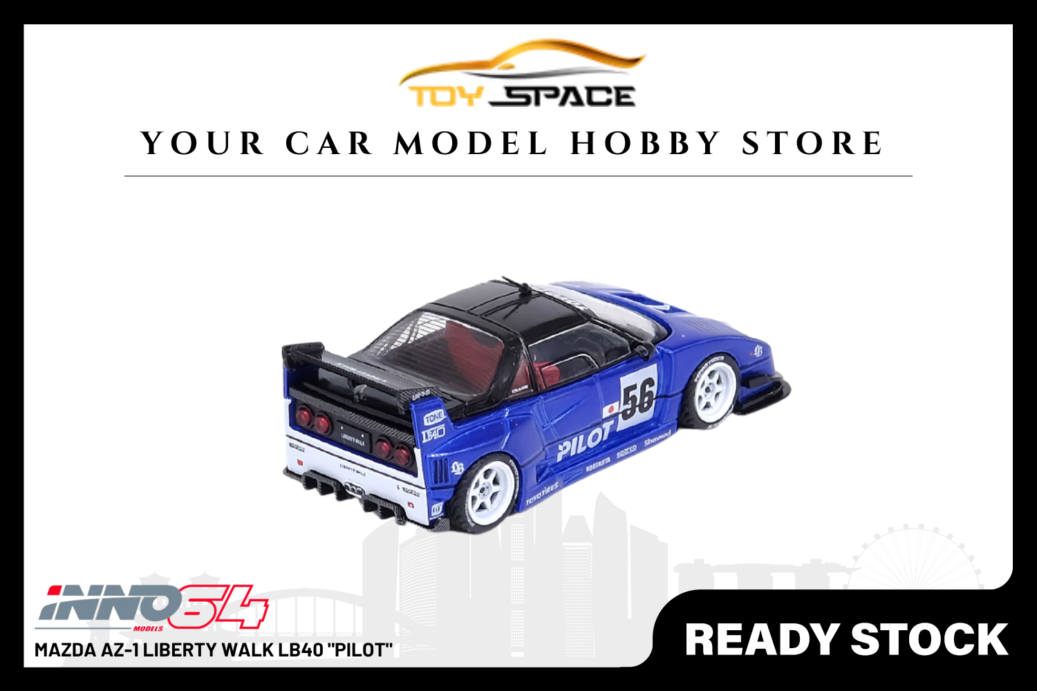 [INNO64] Mazda AZ-1 Liberty Walk LB40 