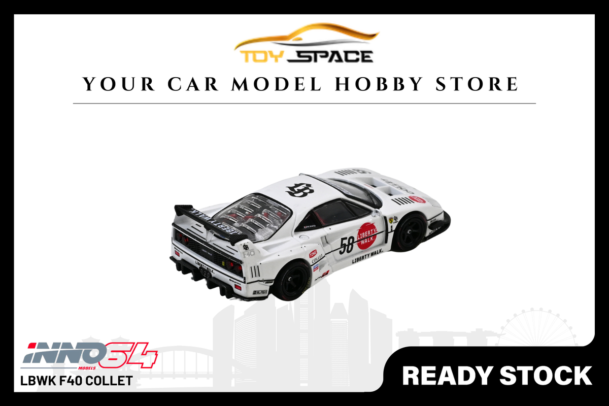 [INNO64] LBWK F40 Collet - Toy Space Diecast Online Store Singapore