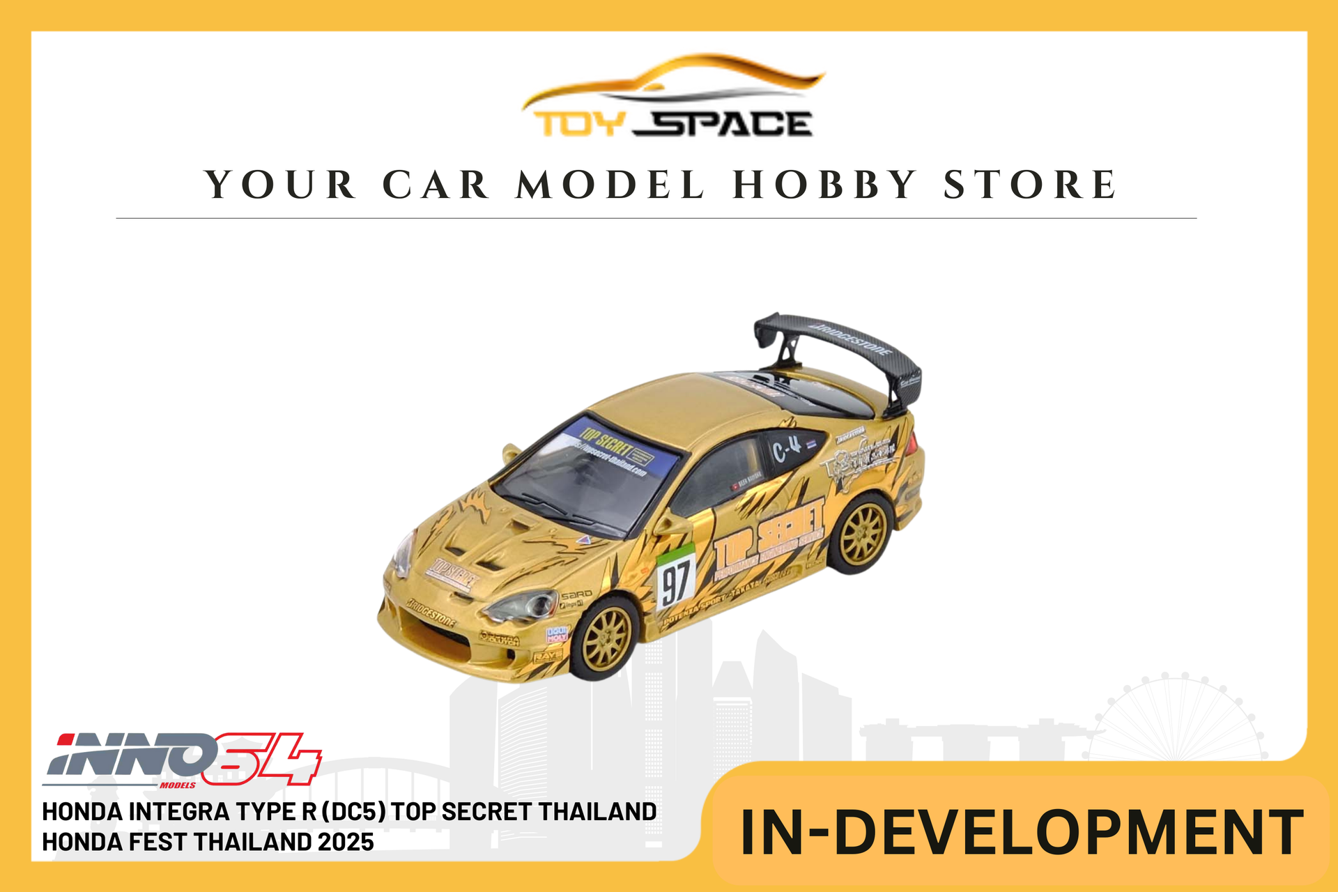 INNO64] Honda Integra Type R (DC5) Top Secret Thailand Honda Fest Tha