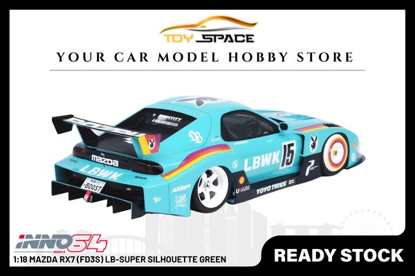 [INNO18] Mazda RX7 (FD3S) LB-Super Silhouette Green