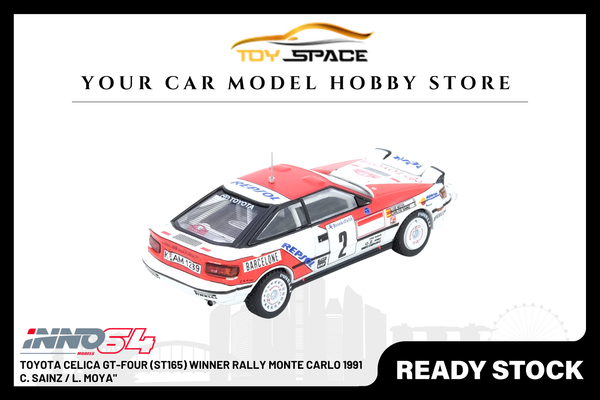 [INNO64] Toyota Celica GT-Four (ST165) Winner Rally Monte Carlo 1991 C. Sainz / L. Moya"
