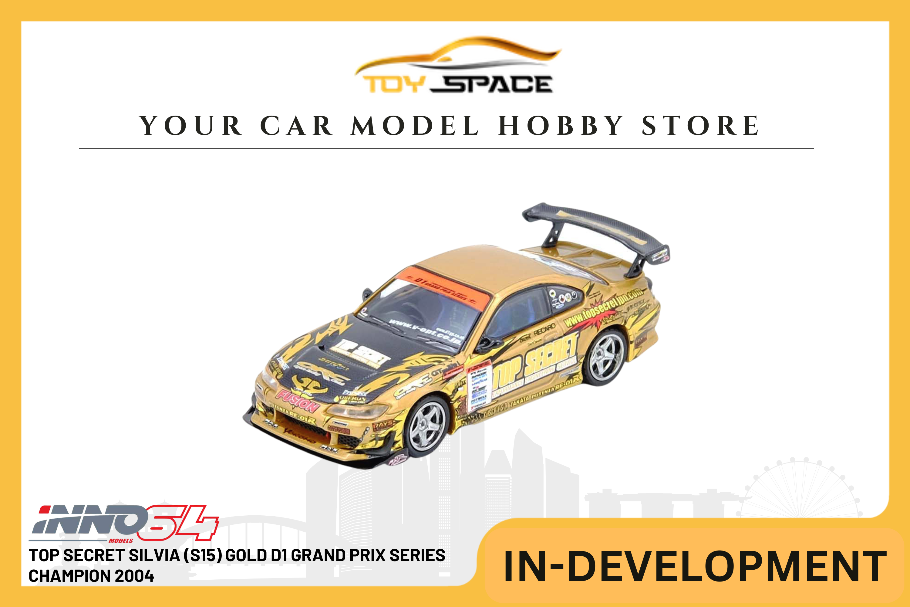[INNO64] Top Secret Silvia (S15) Gold D1 Grand Prix Series Champion 2004