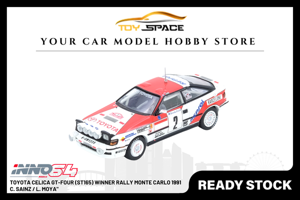 [INNO64] Toyota Celica GT-Four (ST165) Winner Rally Monte Carlo 1991 C. Sainz / L. Moya"
