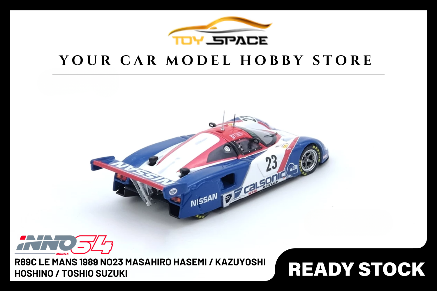 [INNO64] R89C Le Mans 1989 No23 Masahiro Hasemi / Kazuyoshi Hoshino / Toshio Suzuki