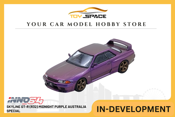[INNO64] Skyline GT-R (R32) Midnight Purple Australia Special