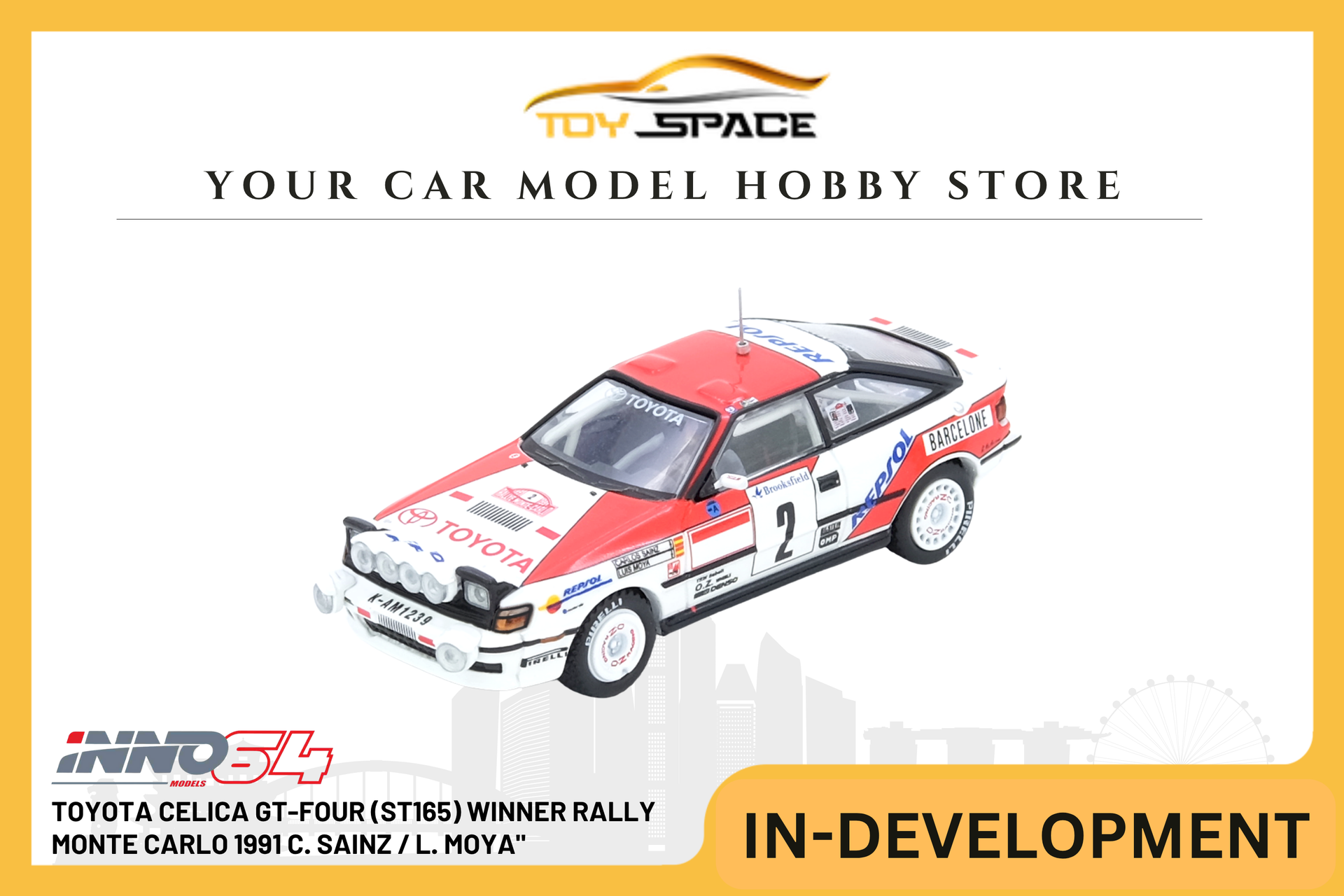 INNO64] Toyota Celica GT-Four (ST165) Winner Rally Monte Carlo 1991 C
