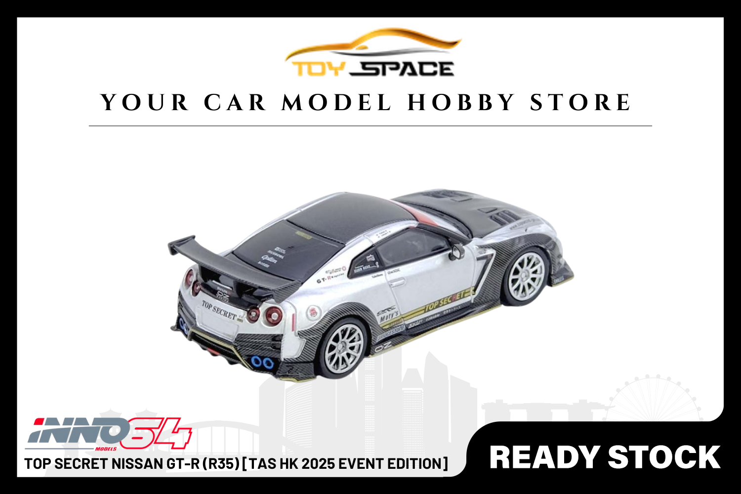 [INNO64] Top Secret Nissan GT-R (R35) [TAS HK 2025 Event Edition]