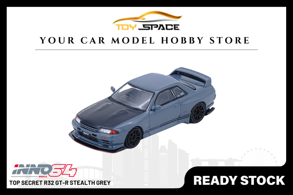 [INNO64] TOP SECRET R32 GT-R Stealth Grey