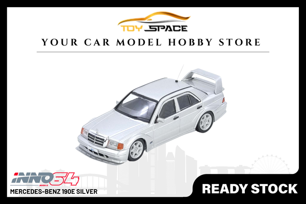 [INNO64] Mercedes-Benz 190E Silver