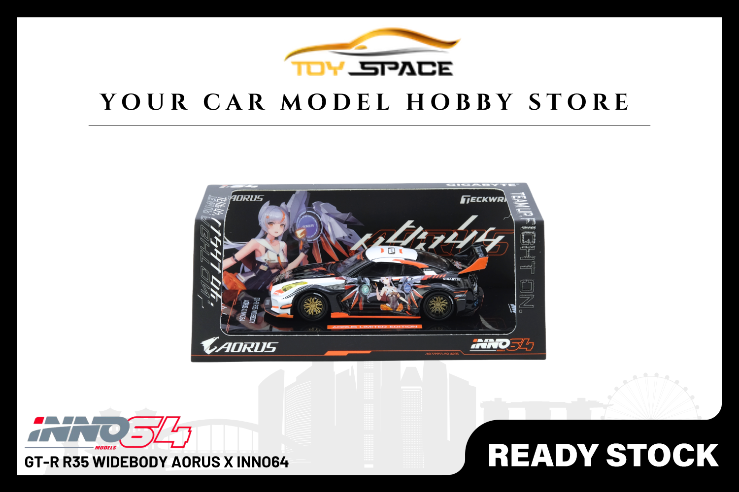 [INNO64] GT-R R35 Widebody AORUS x INNO64