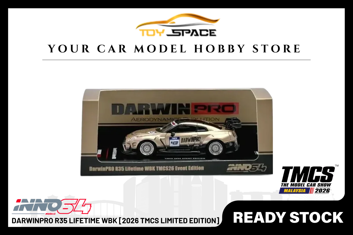 [INNO64] DarwinPRO R35 Lifetime WBK [2026 TMCS Limited Edition]