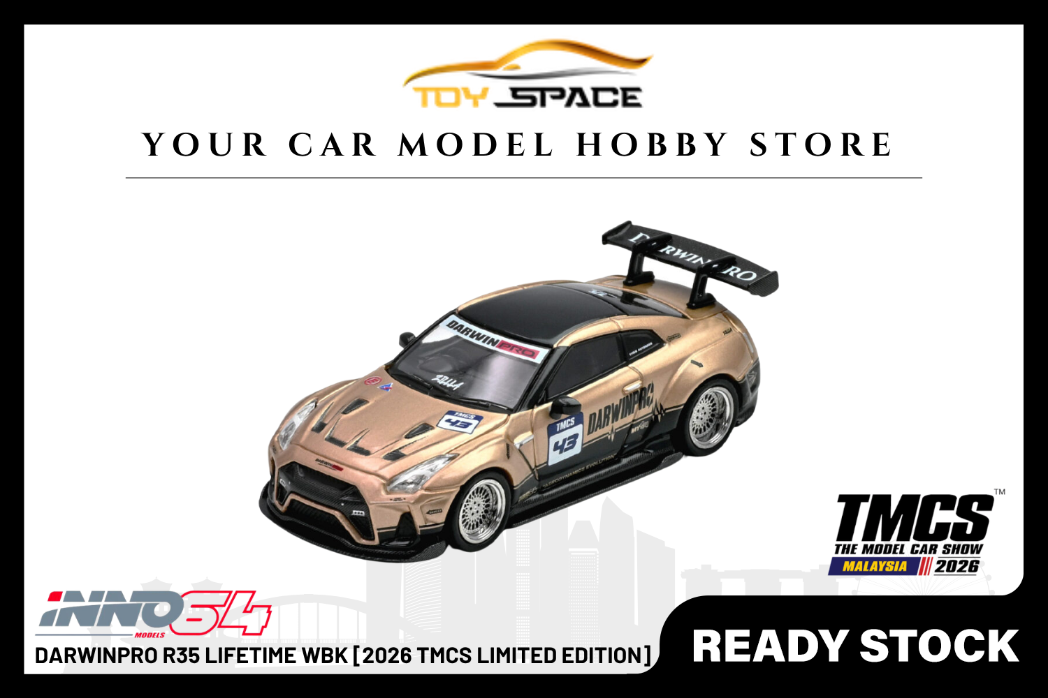 [INNO64] DarwinPRO R35 Lifetime WBK [2026 TMCS Limited Edition]