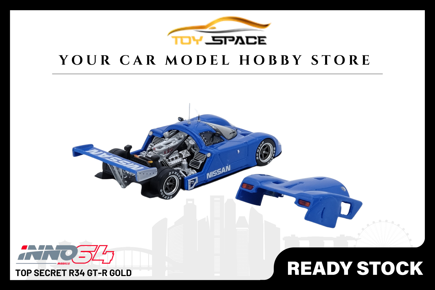 [INNO64] Nissan R89C Blue