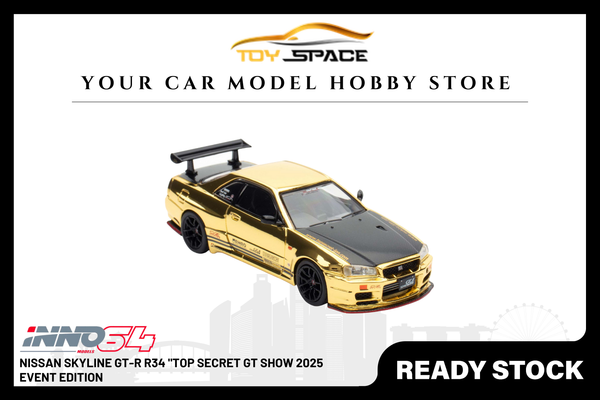 [INNO64] Nissan Skyline GT-R R34 "TOP SECRET GT Show 2025 Event Edition